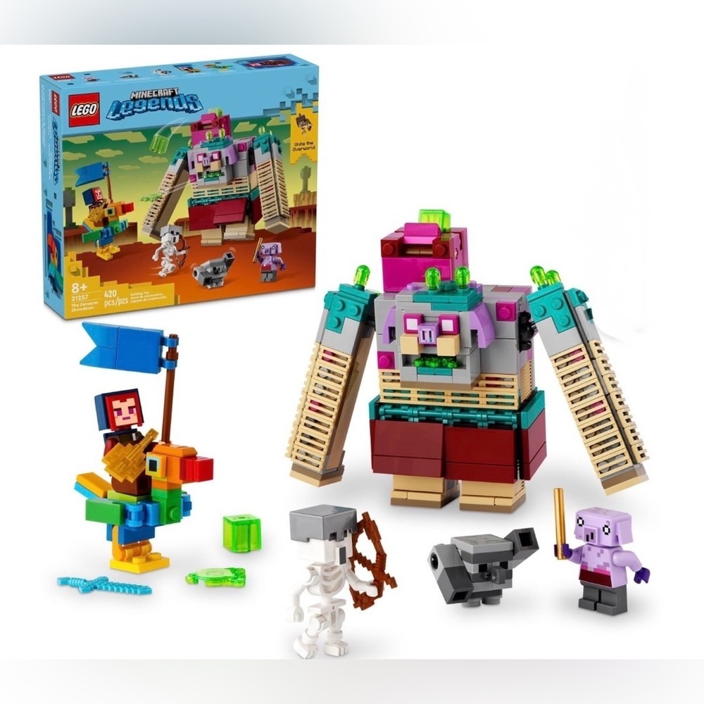 LEGO Minecraft Legends The Devourer Showdown Adventure Set, Minecraft Toy